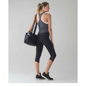 Train Time High-Rise Crop 17"